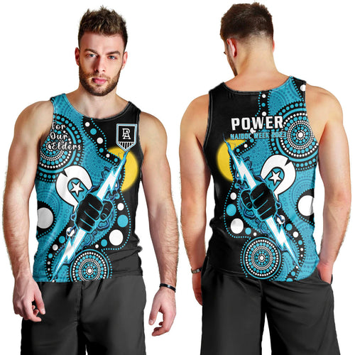 port-adelaide-football-naidoc-2023-men-tank-top-for-our-elders-indigenous-art
