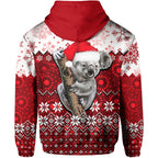 aboriginal-christmas-2022-koala-hoodie-red-style