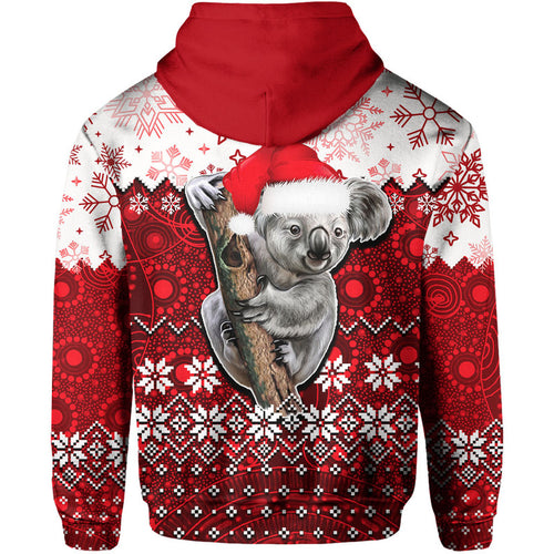 aboriginal-christmas-2022-koala-hoodie-red-style