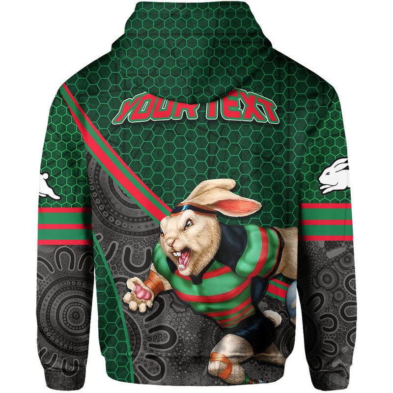 custom-personalised-rabbitohs-rugby-hoodie-mix-aboriginal-simple