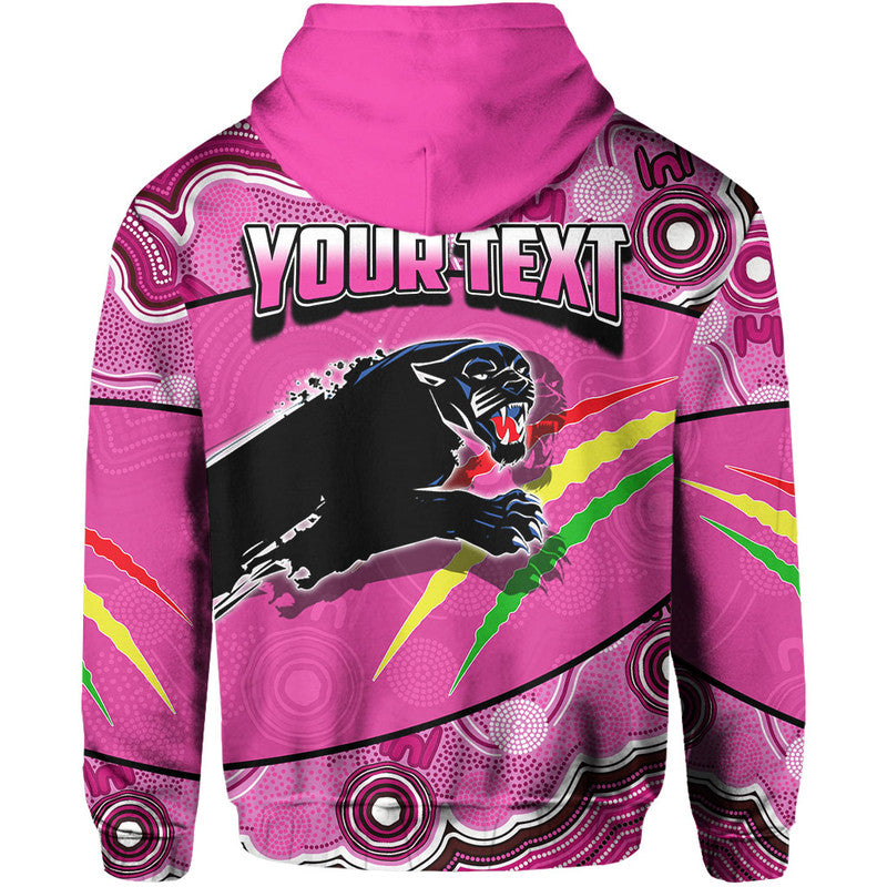 custom-personalised-panthers-rugby-hoodie-aboriginal-basic-style-pink