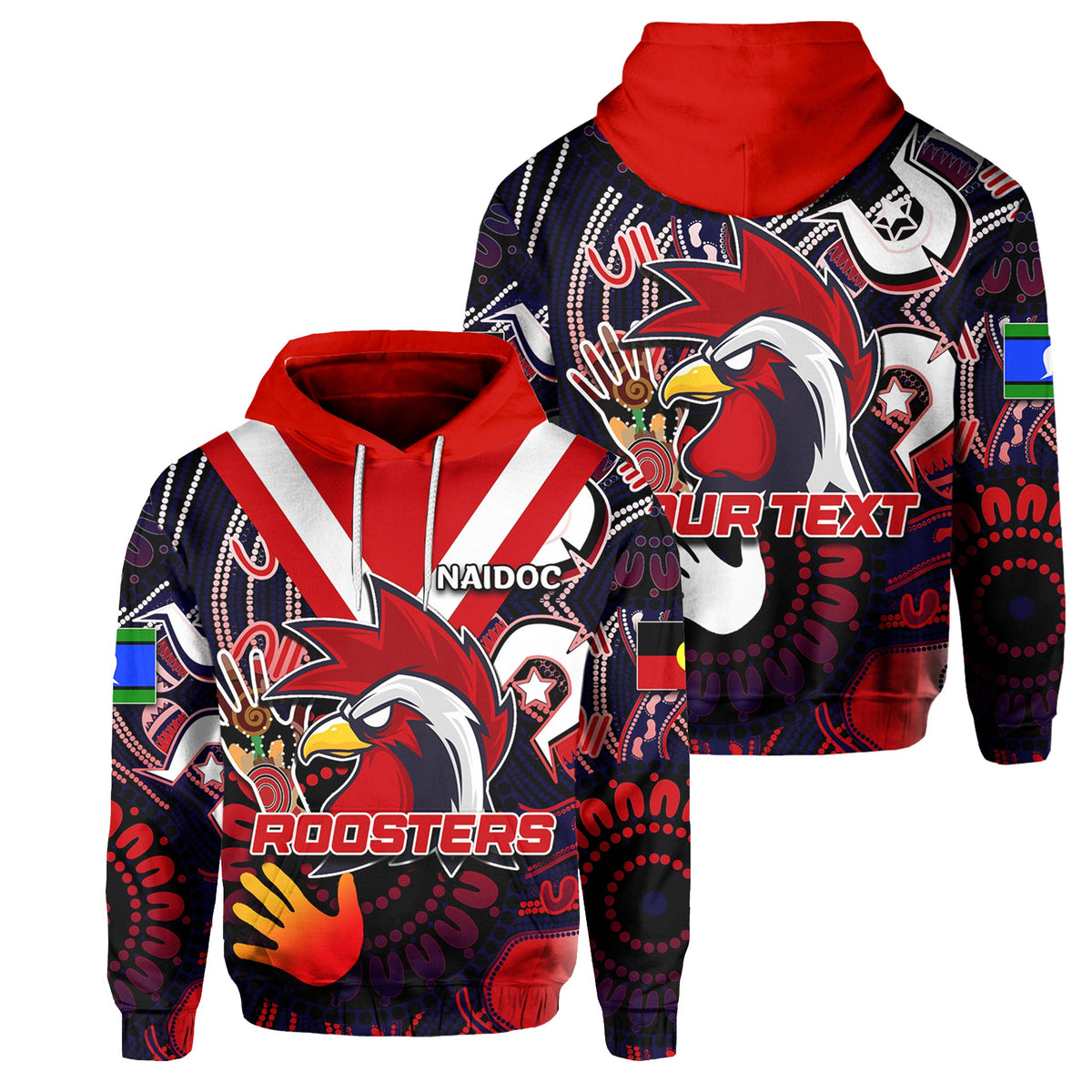 custom-personalised-naidoc-roosters-hoodie-naidoc-patterns