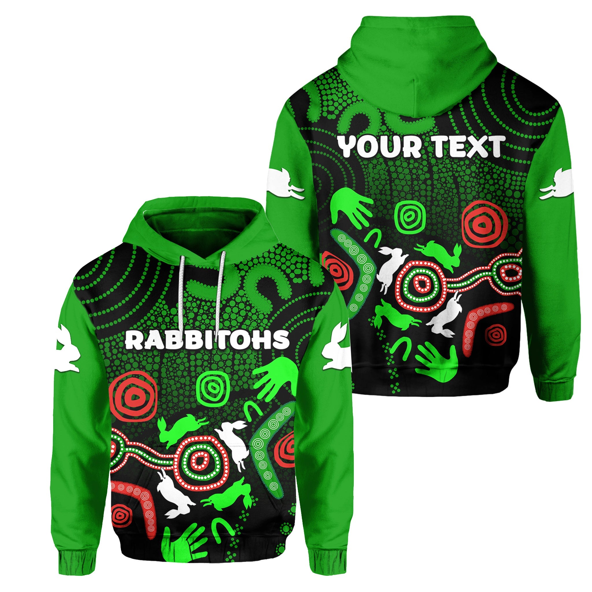 custom-personalised-south-sydney-rabbitohs-indigenous-hoodie-no-2