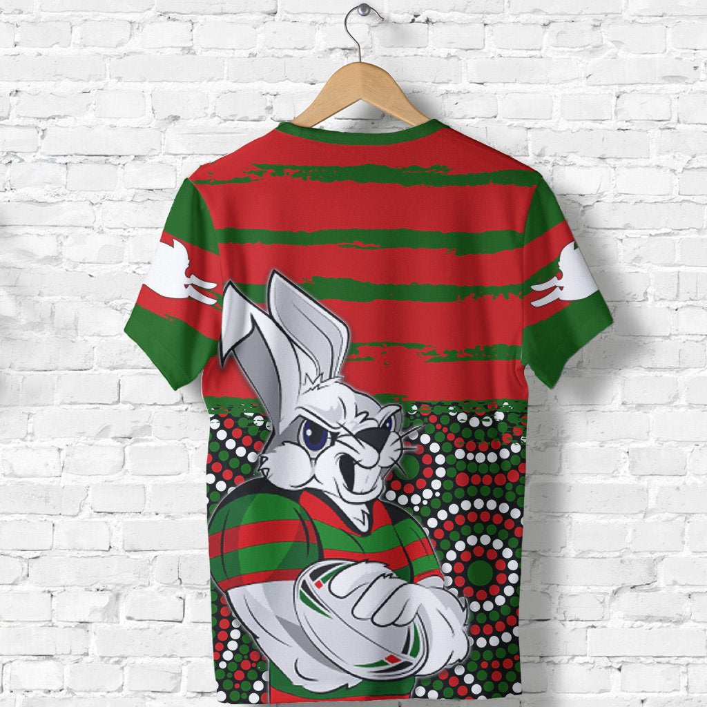 custom-personalised-australia-rabbitohs-indigenous-rugby-t-shirt-rabbit-cartoon