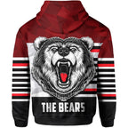 custom-personalisednorth-sydney-bears-zip-hoodie