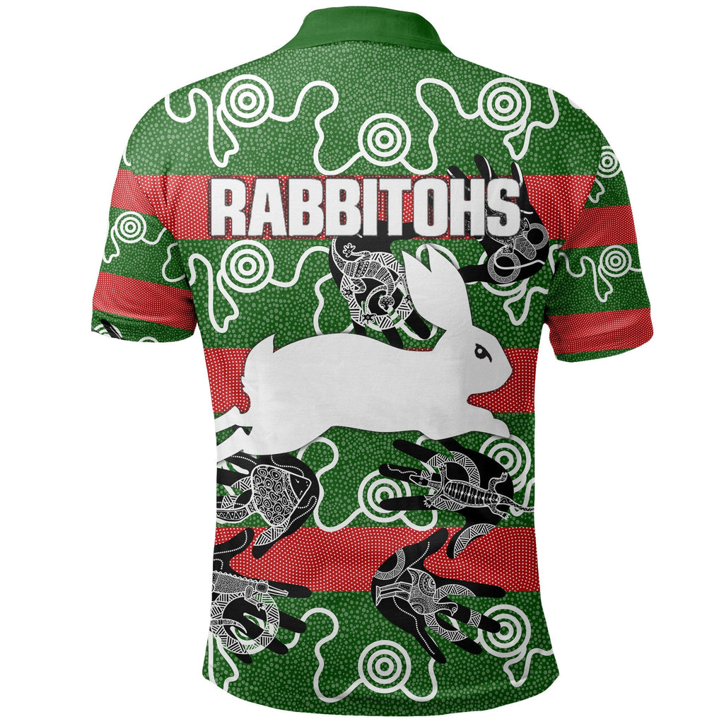 south-sydney-polo-shirts-rabbitohs-indigenous-animals-aboriginal