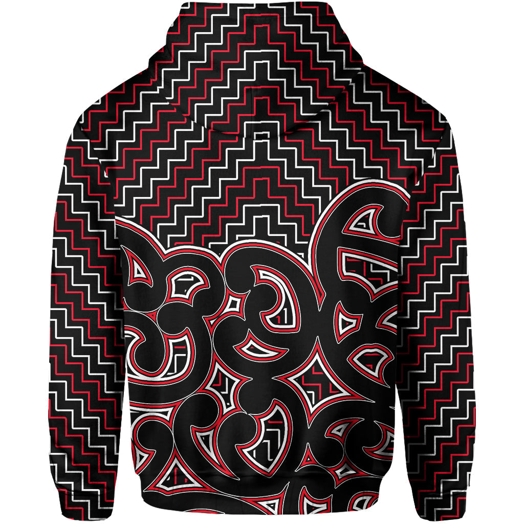 new-zealand-hoodie-maori-graphic-tee-patterns-red