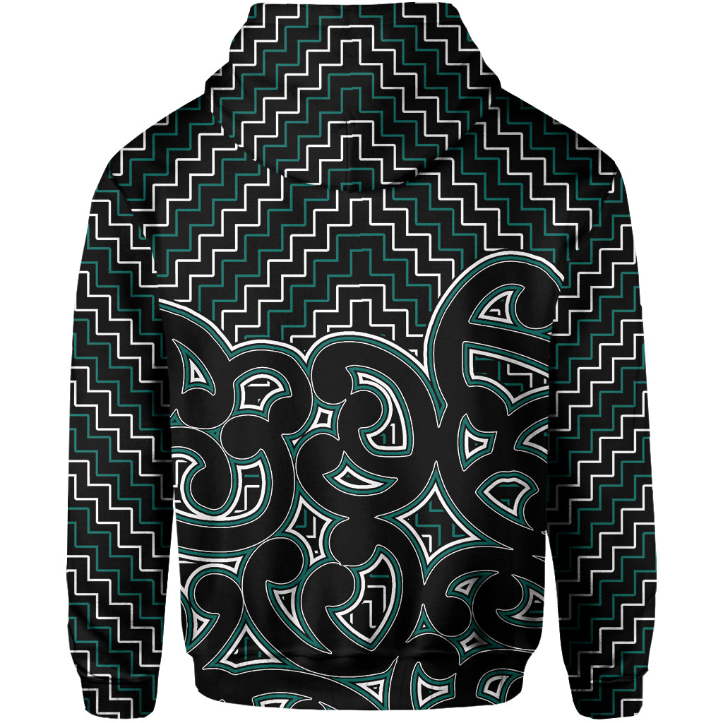 new-zealand-hoodie-maori-graphic-tee-patterns-green
