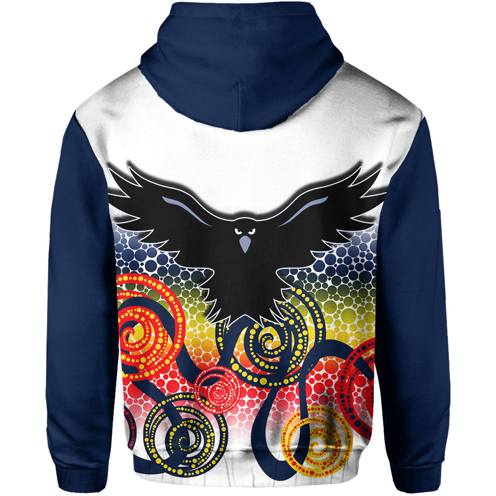 adelaide-crows-hoodie-indigenous-white-color