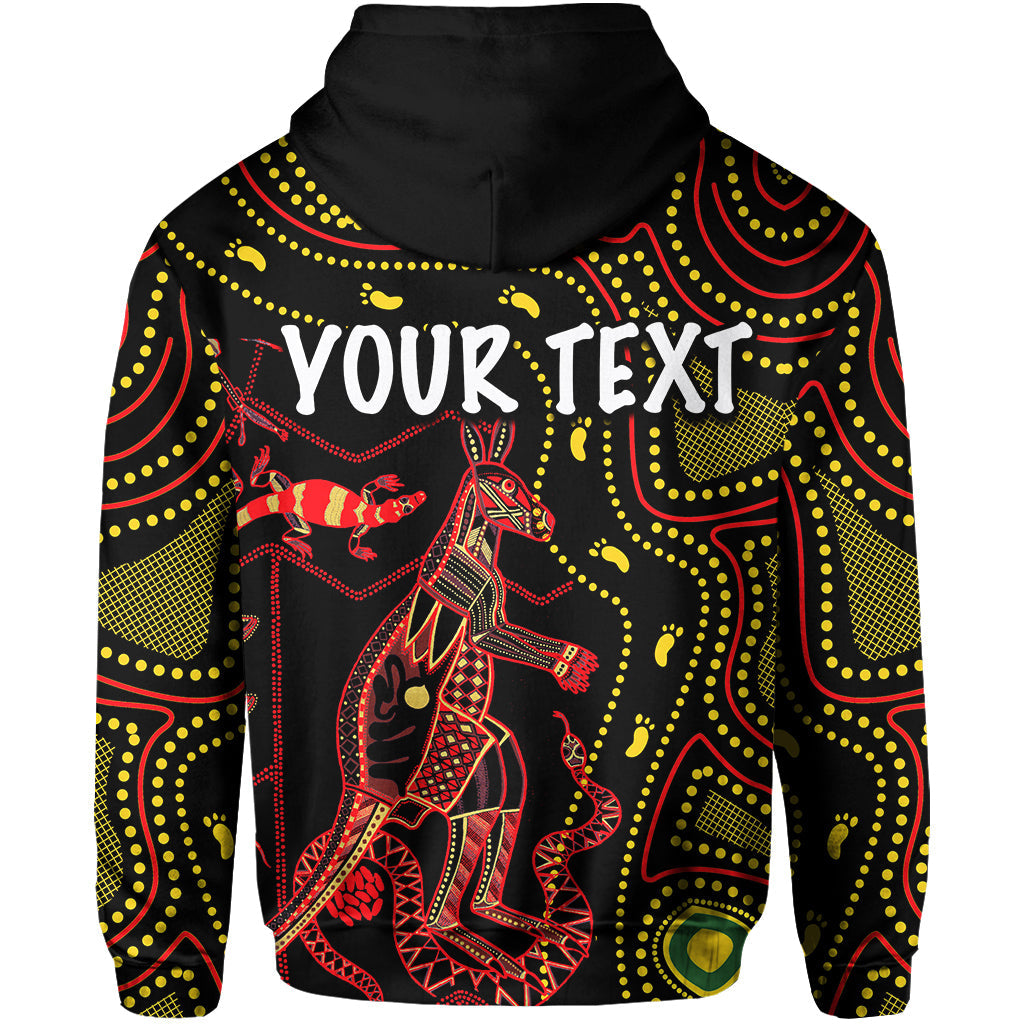 custom-personalised-aboriginal-hoodie-animal-australia