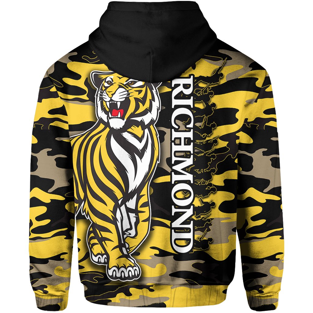 richmond-tigers-hoodie-anzac-day-army-style