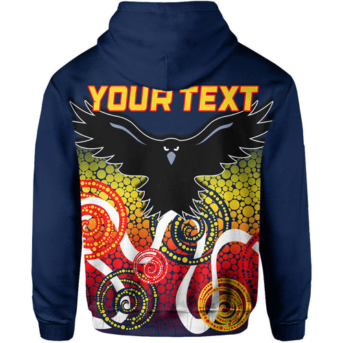 custom-personalisedadelaide-crows-hoodie-indigenous-blue-color