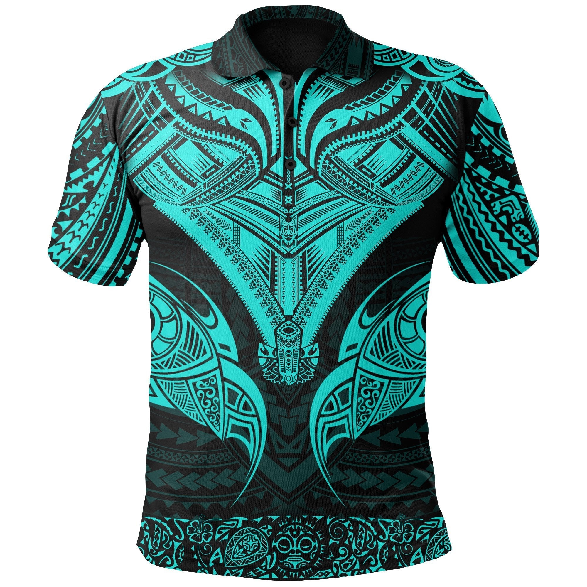 new-zealand-polo-shirt-the-mana-maori-turquoise