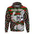 rabbitohs-indigenous-rugby-cartoon-zip-hoodie