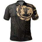 aotearoa-polo-shirt-hongi-tattoo-gold