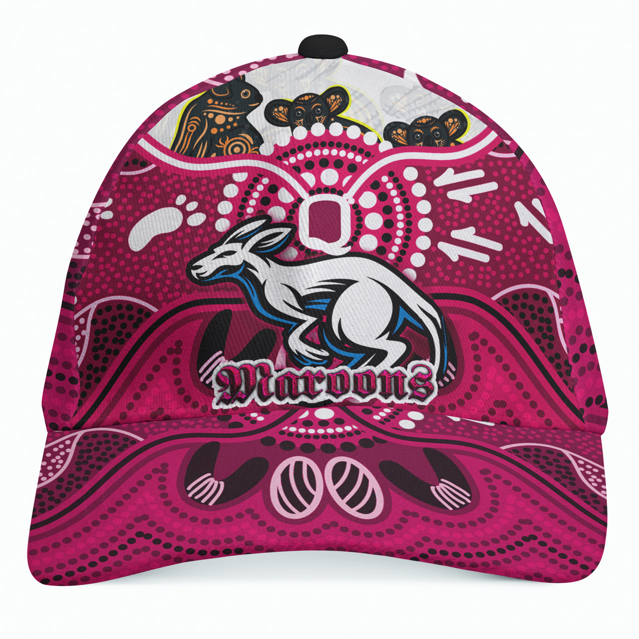 maroons-rugby-aboriginal-custom-cap-the-cane-toads-with-indigenous-koala