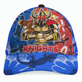 knights-aboriginal-rugby-cap-custom-indigenous-knights-with-aussie-lizard-and-eagle