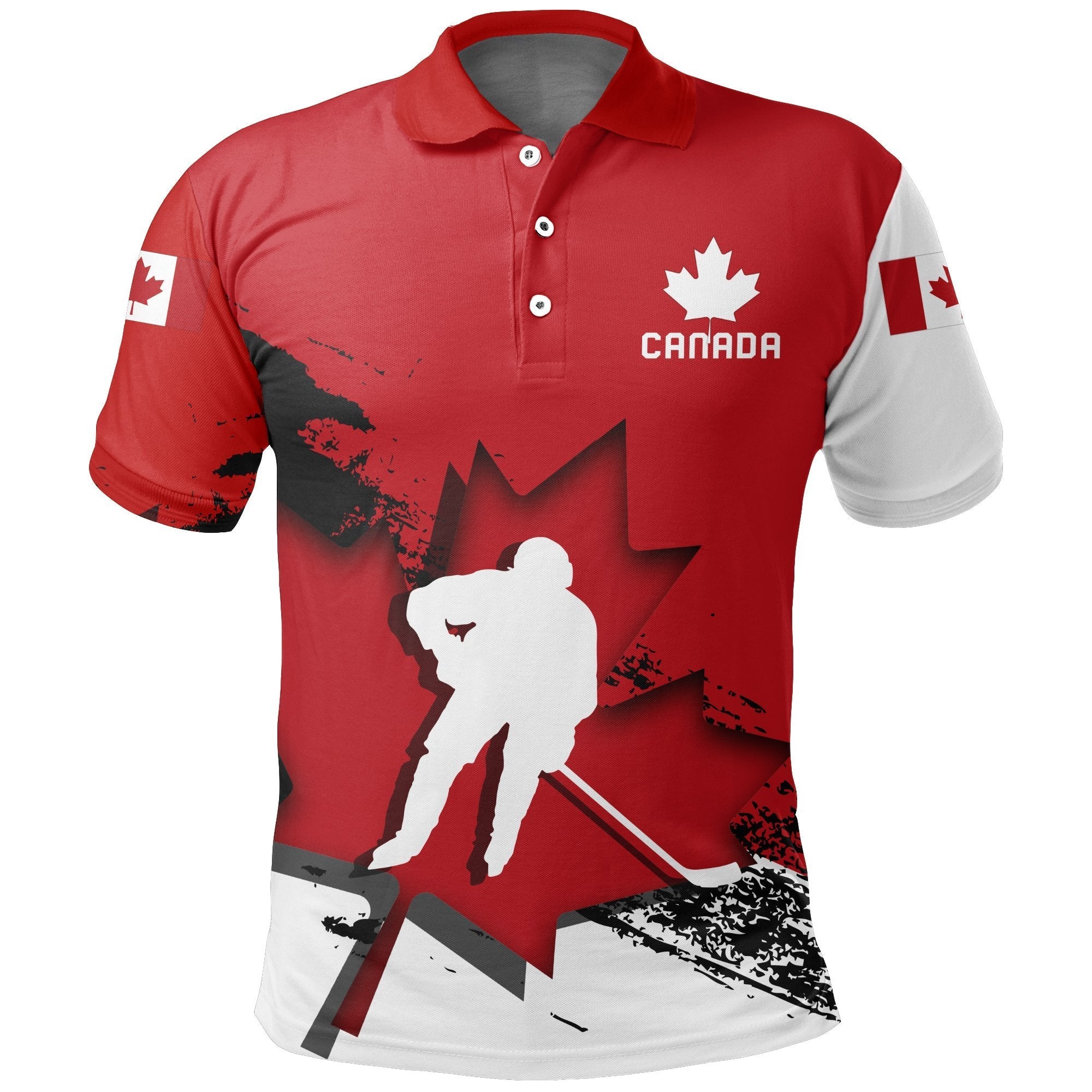 custom-canada-polo-shirt-maple-leaf-hockey