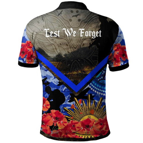 bulldogs-rugby-polo-shirt-custom-anzac-bulldogs-with-remembrance-poppy-aboriginal-polo-shirt