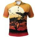 polo-shirt-sunset-and-tree-in-australia
