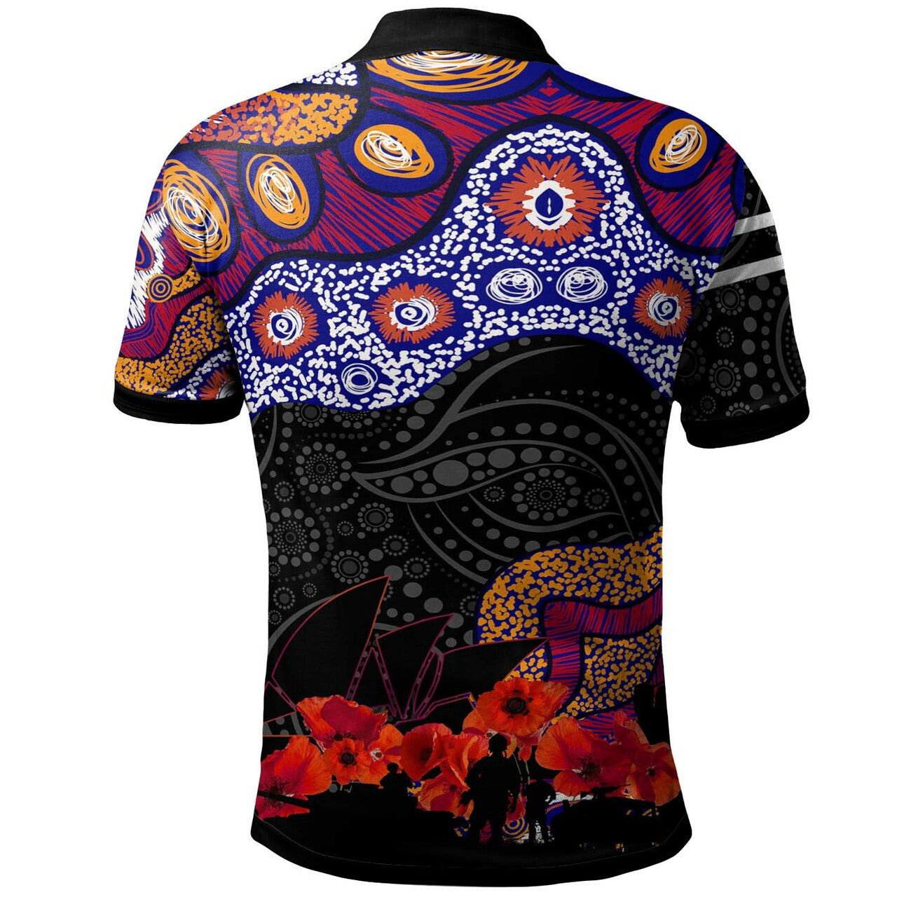 sea-eagles-rugby-polo-shirt-anzac-day-sea-eagles-lest-we-forget-aboriginal-patterns-polo-shirt