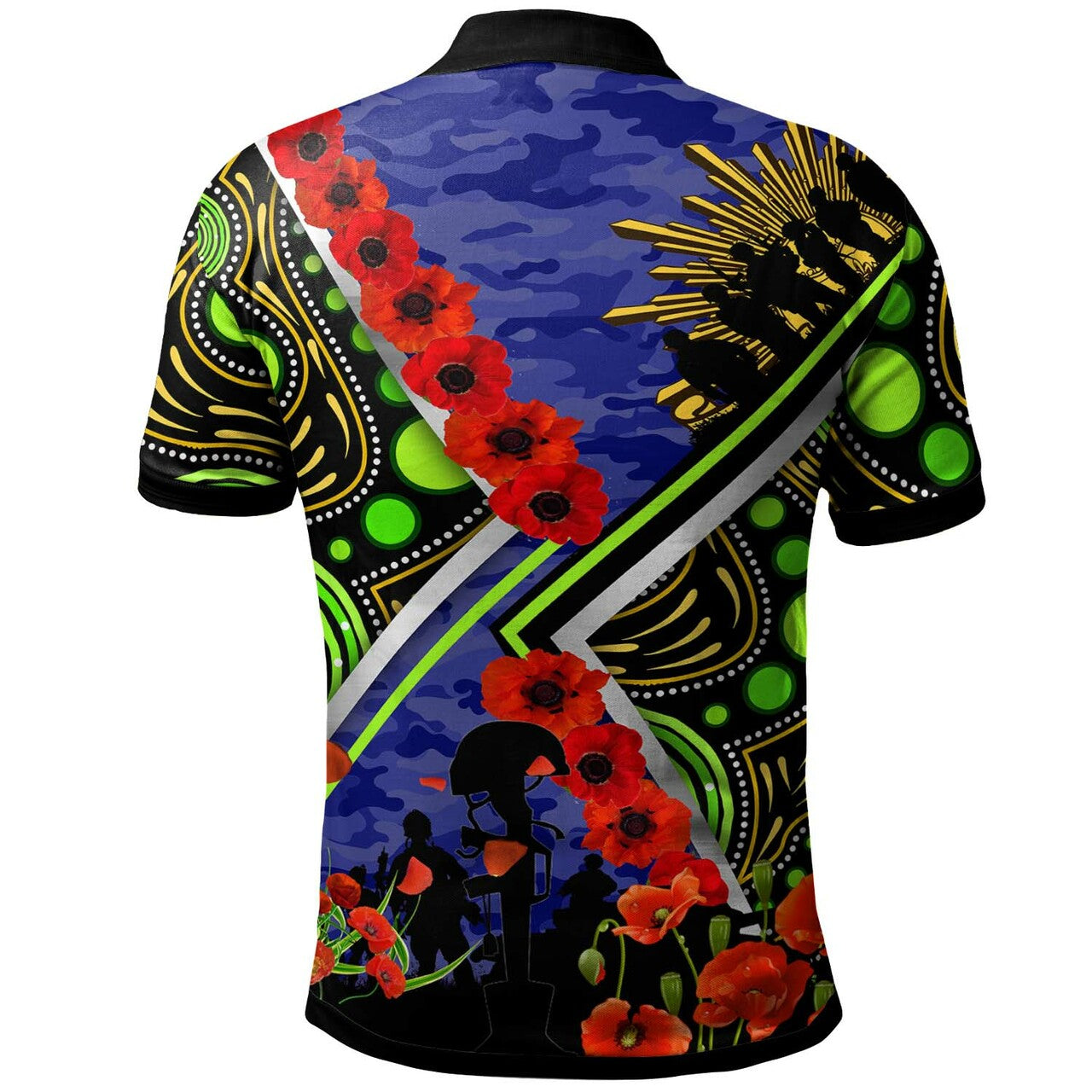 raiders-rugby-polo-shirt-canberra-raiders-anzac-day-remembrance-aboriginal-polo-shirt