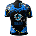 sharks-rugby-polo-shirt-custom-personalised-sharkies-forever-with-aboriginal-culture-league-rugby-team-polo-shirt