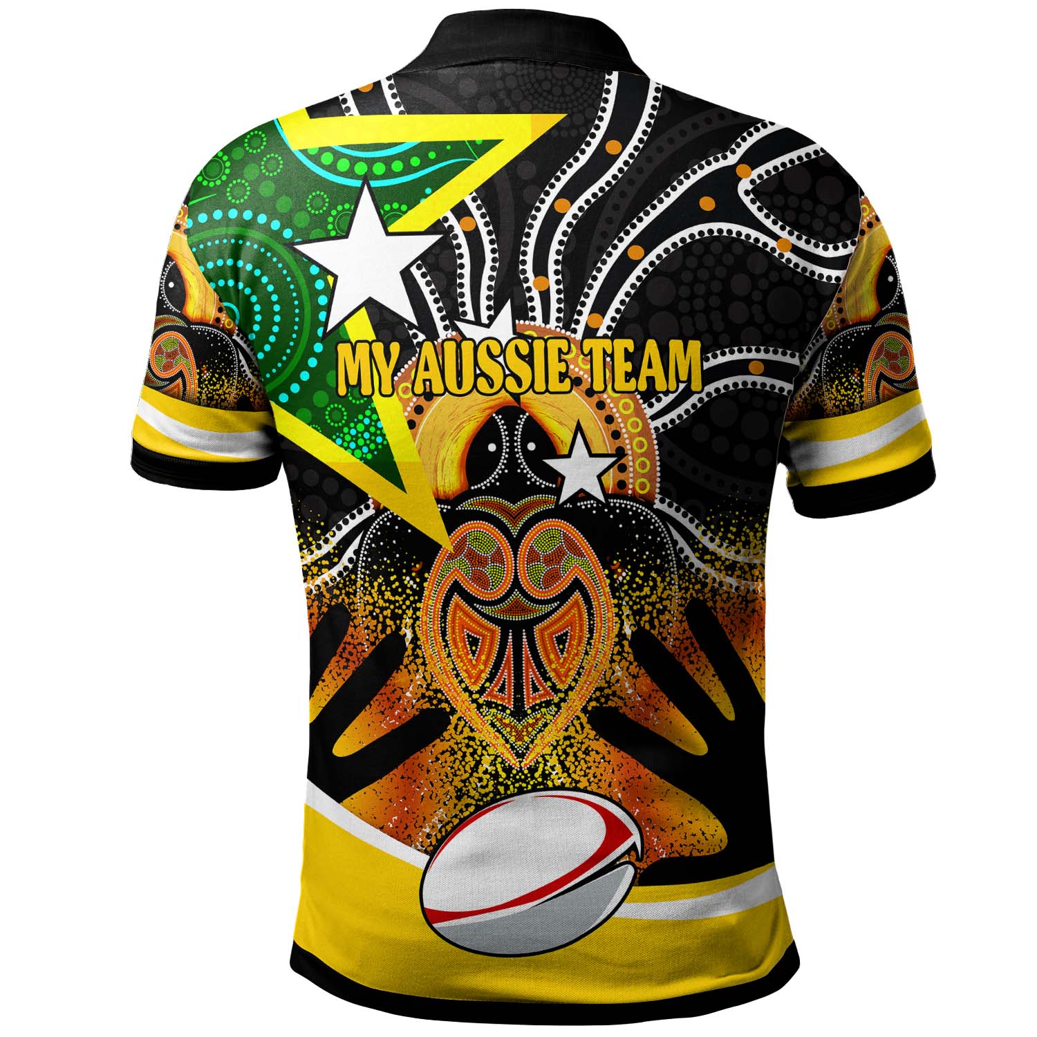 kangaroos-rugby-polo-shirt-custom-kangraroo-australian-rugby-league-go-the-roos-indigenous-player-and-number-polo-shirt