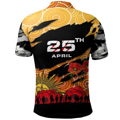 tigers-rugby-polo-shirt-custom-anzac-wests-tigers-aboriginal-with-poppy-flower-polo-shirt