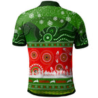 rabbitohs-rugby-christmas-polo-shirt-custom-rabbitohs-ugly-christmas-and-aboriginal-patterns-polo-shirt