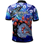 bulldogs-rugby-polo-shirt-custom-personalised-angry-bulldogs-with-aboriginal-culture-and-dot-painting-player-and-number-polo-shirt