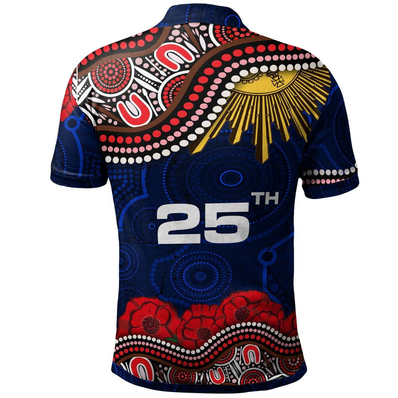 roosters-rugby-polo-shirt-custom-anzac-day-sydney-roosters-aboriginal-culture-polo-shirt