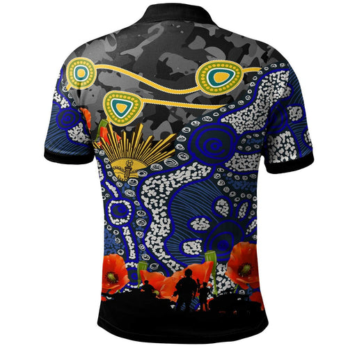 cowboys-rugby-polo-shirt-custom-anzac-day-north-queensland-cowboys-aboriginal-culture-polo-shirt