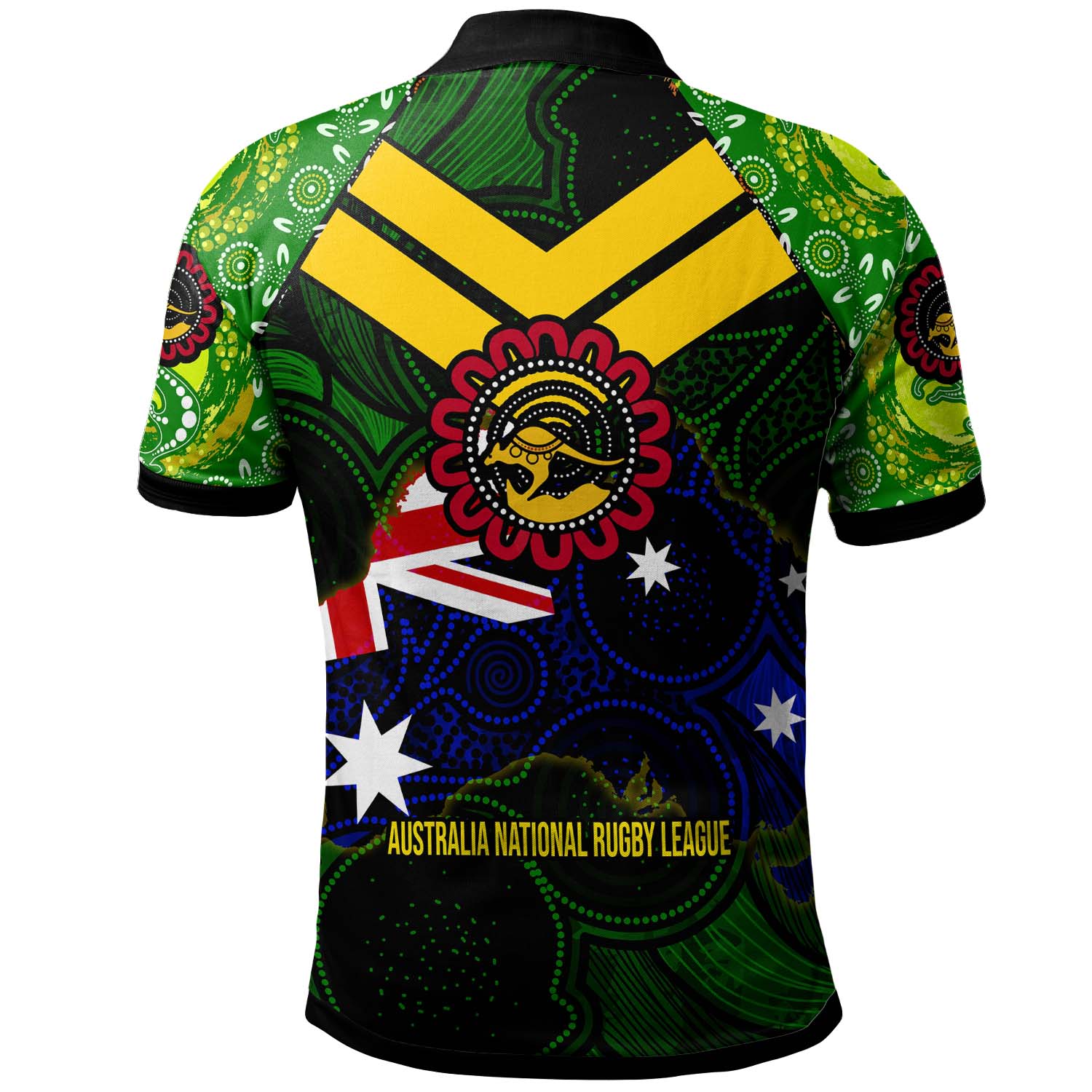 kangaroos-rugby-polo-shirt-custom-kangaroo-national-rugby-league-indigenous-dreamtime-player-and-number-polo-shirt