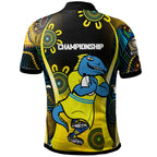 nrlw-eels-rugby-polo-shirt-custom-eels-womens-rugby-league-with-aboriginal-dot-painting-player-and-number-polo-shirt
