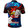 roosters-rugby-polo-shirt-custom-roosters-mascot-with-rugby-aboriginal-dot-painting-player-and-number-polo-shirt