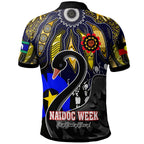 force-rugby-polo-shirt-celebrate-naidoc-week-get-up-stand-up-show-up-black-swan-with-aboriginal-patterns-polo-shirt