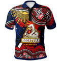 roosters-rugby-polo-shirt-custom-anzac-day-sydney-roosters-aboriginal-culture-polo-shirt