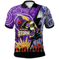 storms-rugby-polo-shirt-custom-anzac-remembrance-melbourne-storms-aboriginal-patterns-polo-shirt