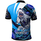 sharks-rugby-polo-shirt-custom-angry-sharks-rugby-team-with-aboriginal-dot-painting-player-and-number-polo-shirt