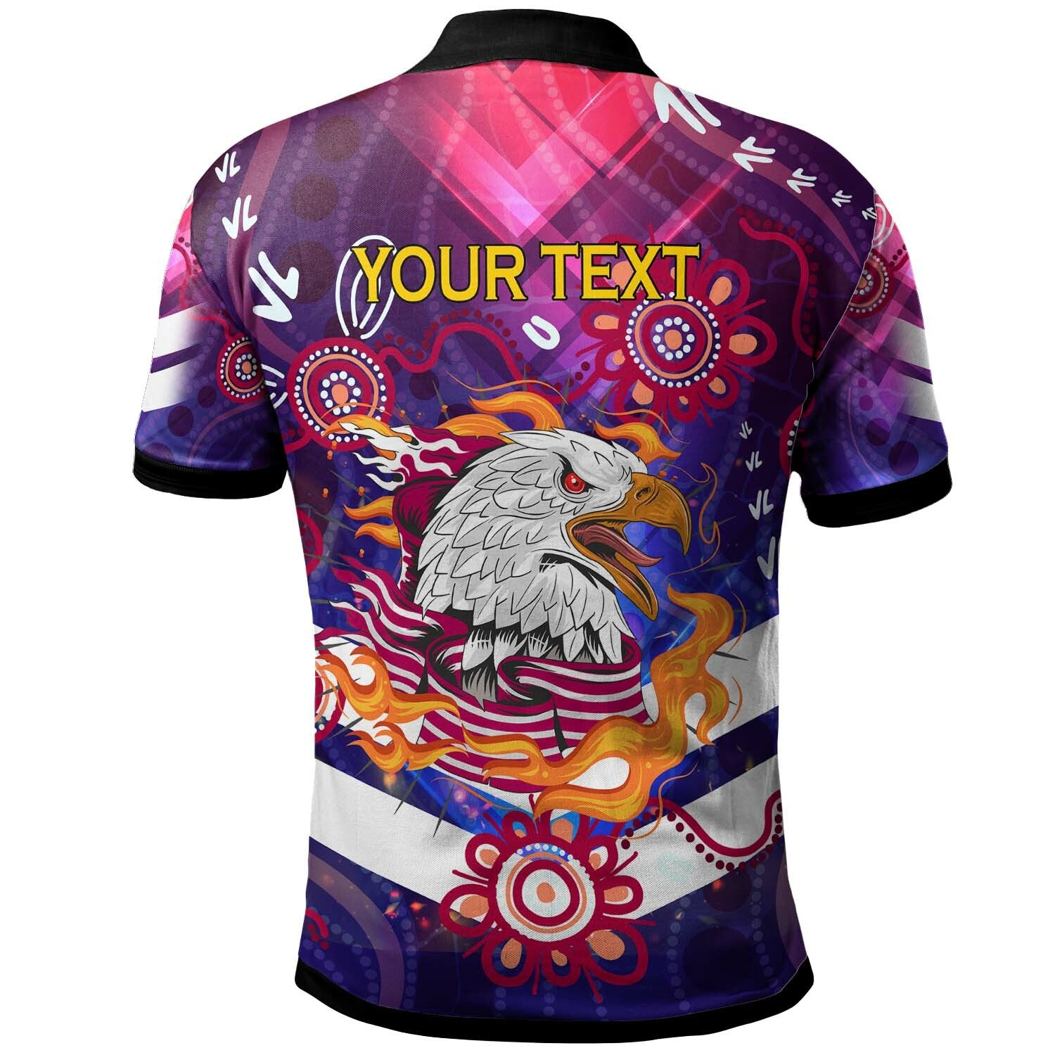 sea-eagles-rugby-polo-shirt-custom-sea-eagles-champions-with-aboriginal-abstract-dot-painting-player-and-number-polo-shirt