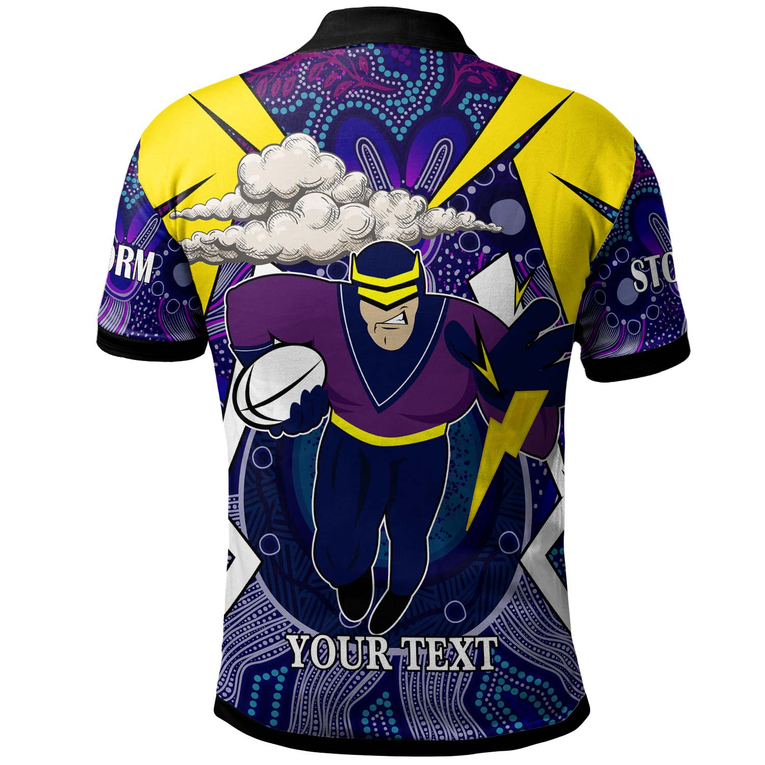 storms-rugby-polo-shirt-custom-rugby-championship-storms-mascot-with-aboriginal-pattern-player-and-number-polo-shirt