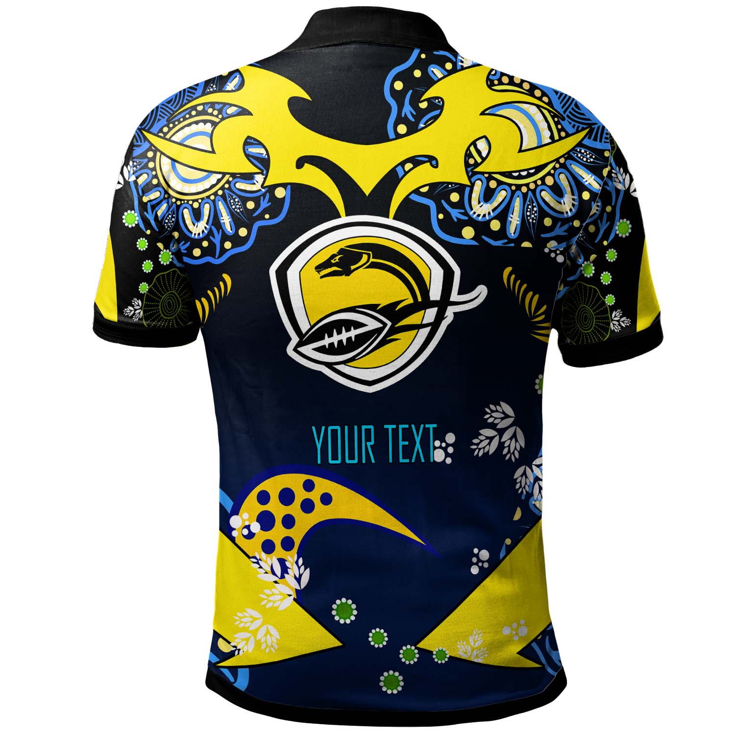eels-rugby-polo-shirt-custom-personalised-eels-all-you-got-all-the-time-aboriginal-player-and-number-polo-shirt