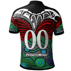warriors-rugby-polo-shirt-custom-maori-mask-warriors-with-polynesian-pattern-player-and-number-polo-shirt