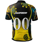 nrlw-eels-rugby-polo-shirt-custom-eels-womens-rugby-league-with-aboriginal-dot-painting-player-and-number-polo-shirt