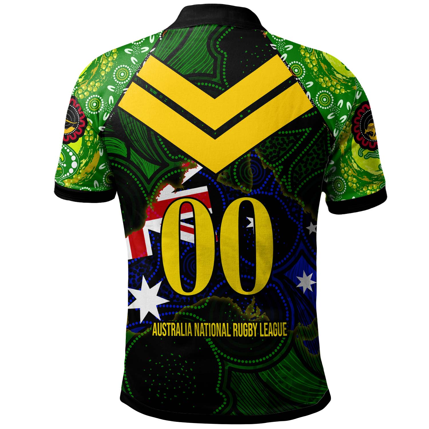 kangaroos-rugby-polo-shirt-custom-kangaroo-national-rugby-league-indigenous-dreamtime-player-and-number-polo-shirt