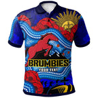 brumbies-rugby-polo-shirt-custom-anzac-day-brumbies-aboriginal-pattern-with-horse-and-poppy-flower