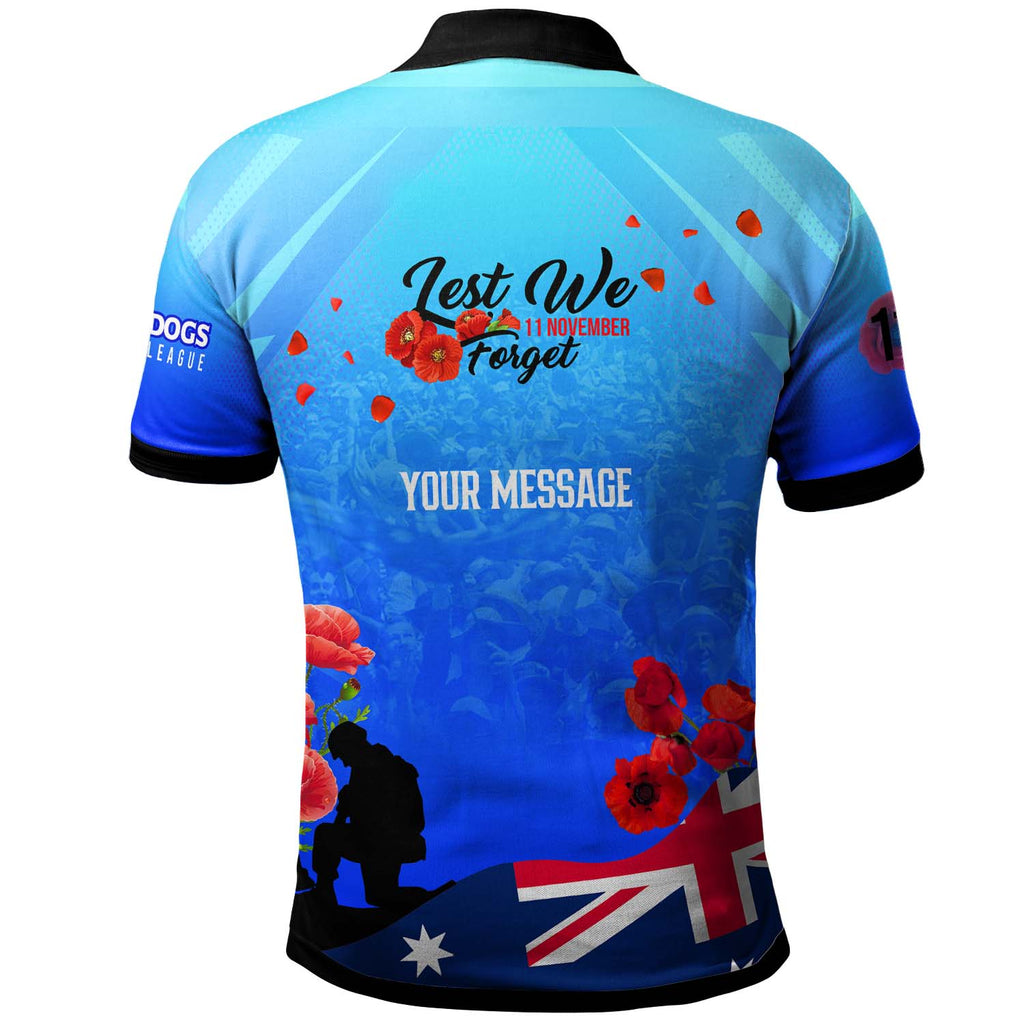 bulldogs-rugby-polo-shirt-custom-bulldogs-remembrance-day-lest-we-forget-poppies-polo-shirt