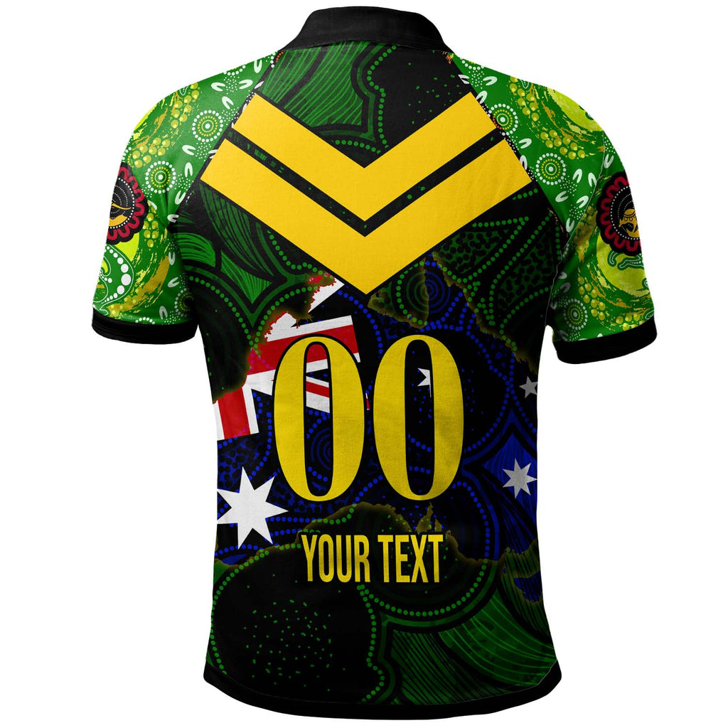 kangaroos-rugby-polo-shirt-custom-kangaroo-national-rugby-league-indigenous-dreamtime-player-and-number-polo-shirt
