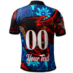 roosters-rugby-polo-shirt-custom-roosters-mascot-with-rugby-aboriginal-dot-painting-player-and-number-polo-shirt
